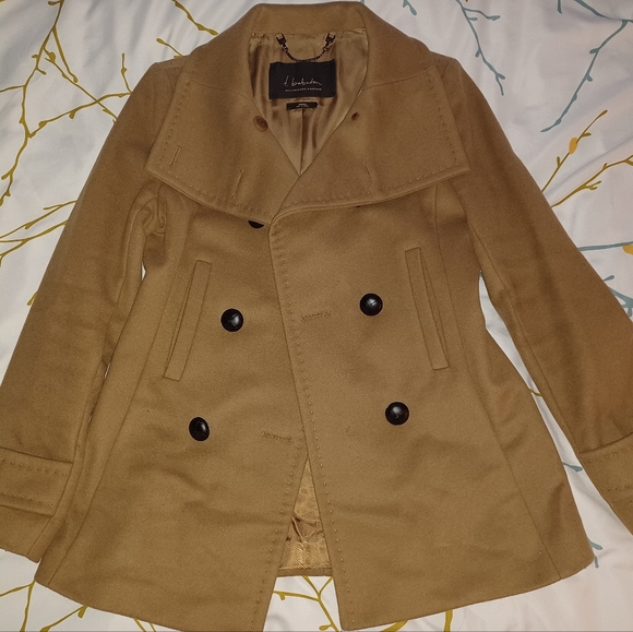 Babaton caramel pea coat - Picture 2 of 4